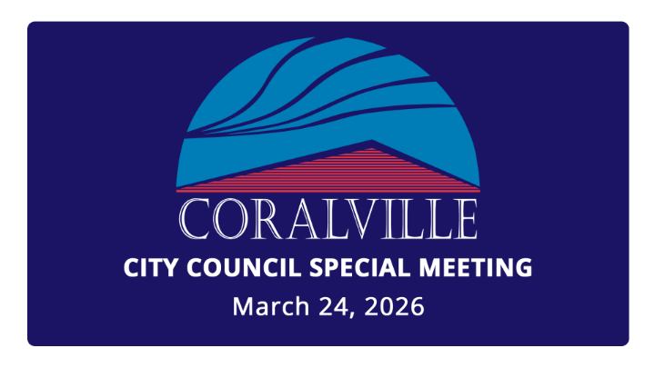 Thumbnail image for Coralville City Council Special Meeting (Mar. 24, 2026)