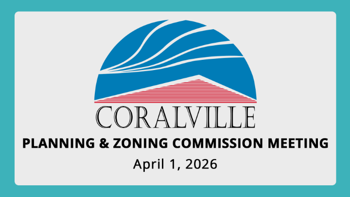 Thumbnail image for Coralville Planning & Zoning Commission Meeting (Apr. 1, 2026)